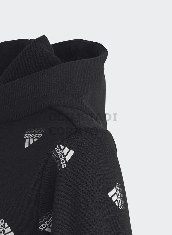 FELPA BLACK/WHITE ADIDAS HR6344