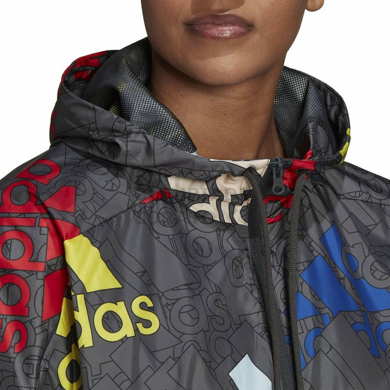 JACKET CARBON/MULTCO/WHITE ADIDAS HL4468