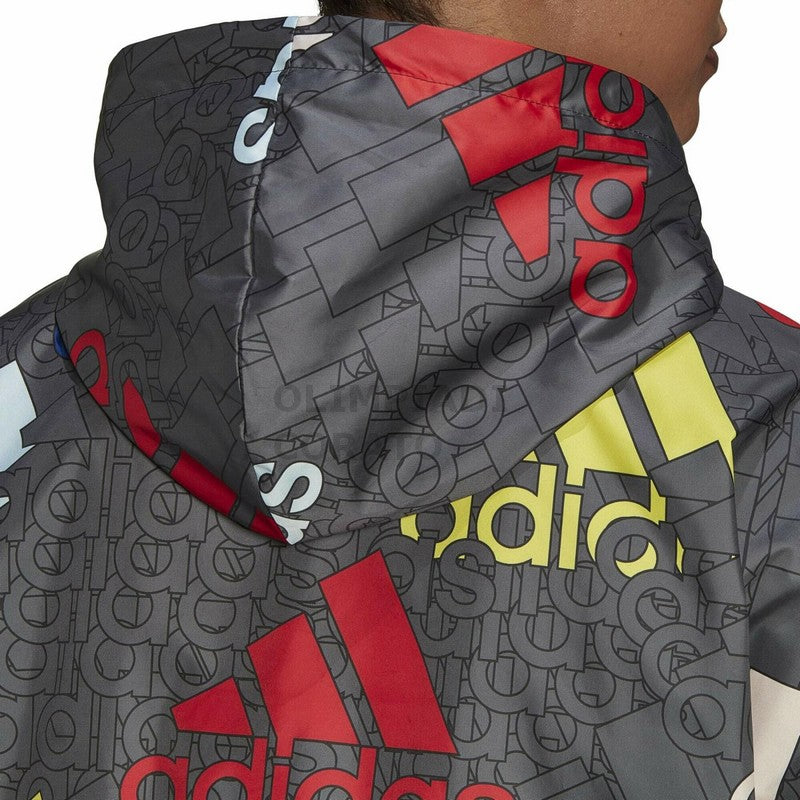 JACKET CARBON/MULTCO/WHITE ADIDAS HL4468