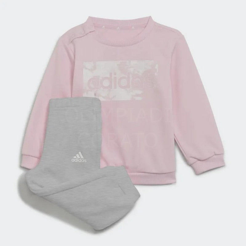 SET INFANT LINEAR JOG ADIDAS ROSA