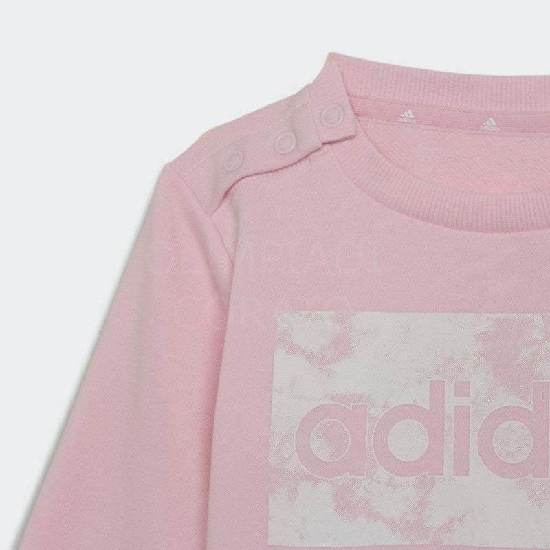 SET INFANT LINEAR JOG ADIDAS ROSA