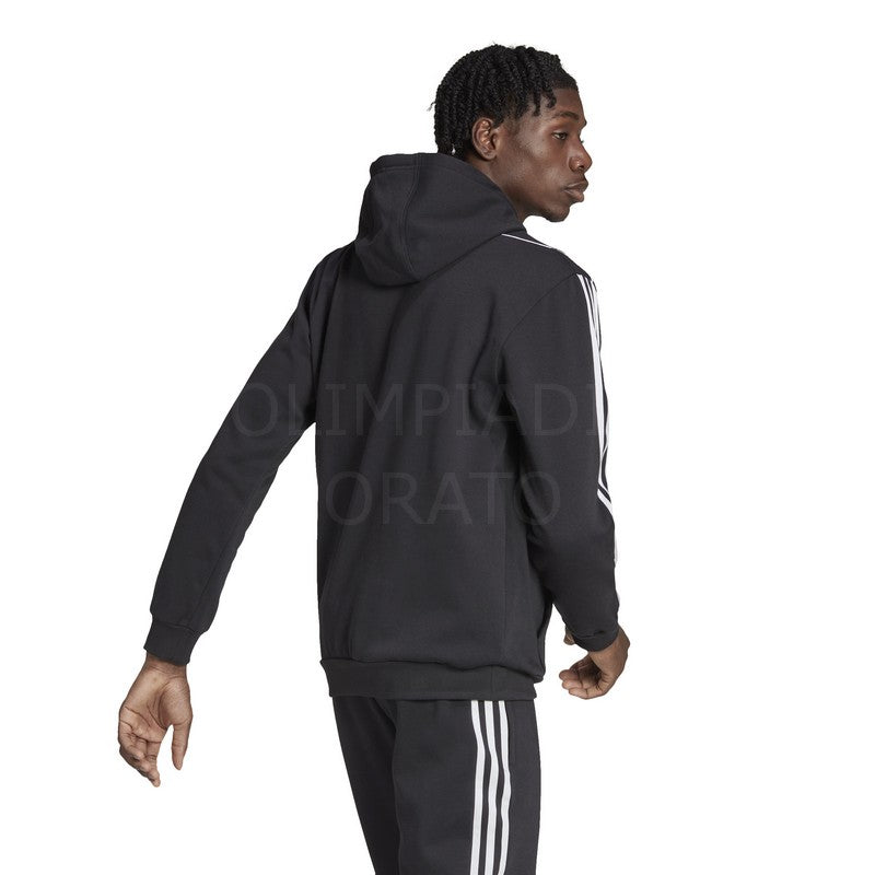 FELPA CAPPUCCIO UOMO BLACK ADIDAS HS3598