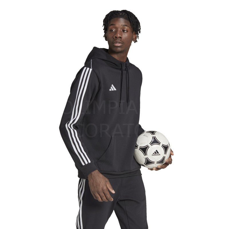FELPA CAPPUCCIO UOMO BLACK ADIDAS HS3598