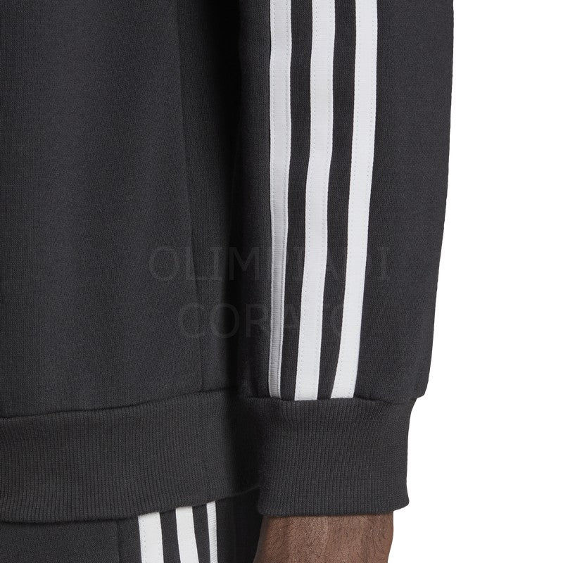 FELPA CAPPUCCIO UOMO BLACK ADIDAS HS3598