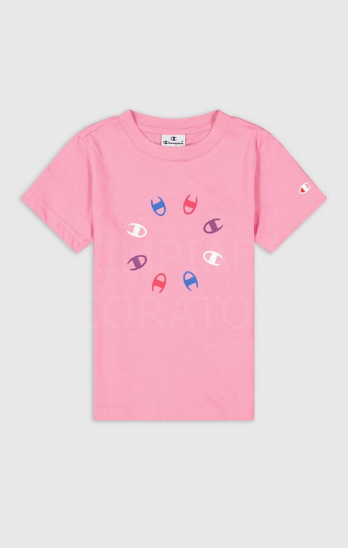 CREWNECK T-SHIRT GIRL CHAMPION 404782-PS009