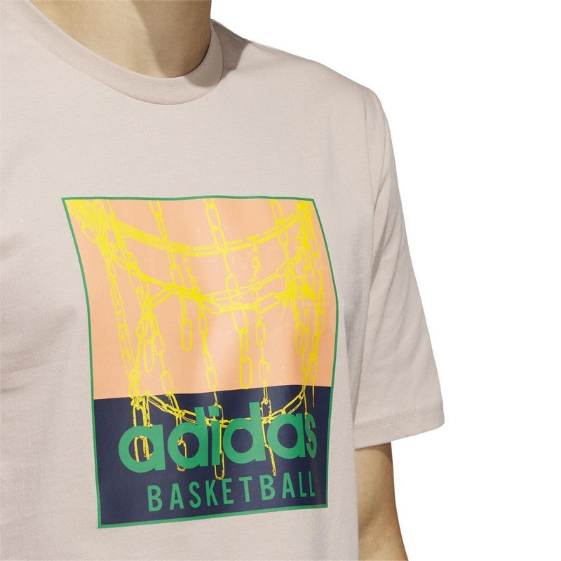 T-SHIRT UOMO CHAIN NET ADIDAS IC1863