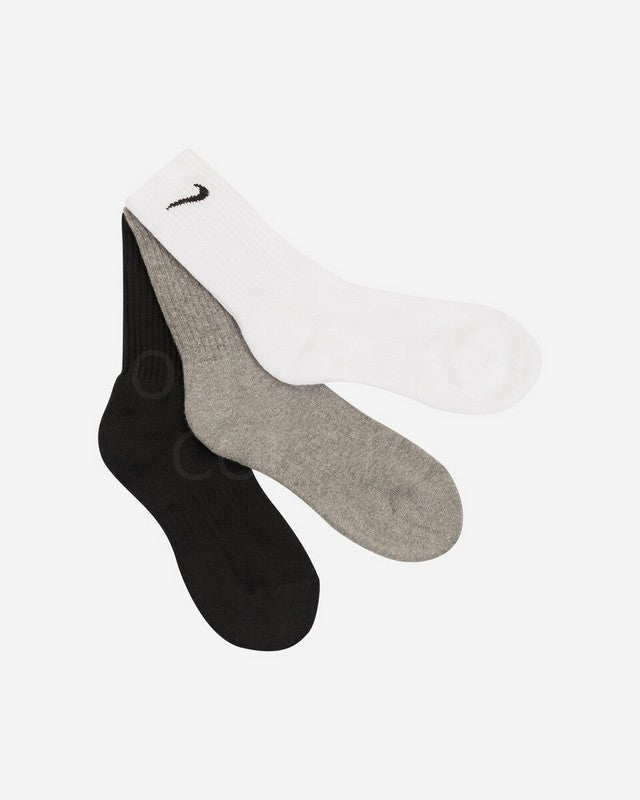 3 PAIA CALZINI NIKE EVDY CREW SPUGNA