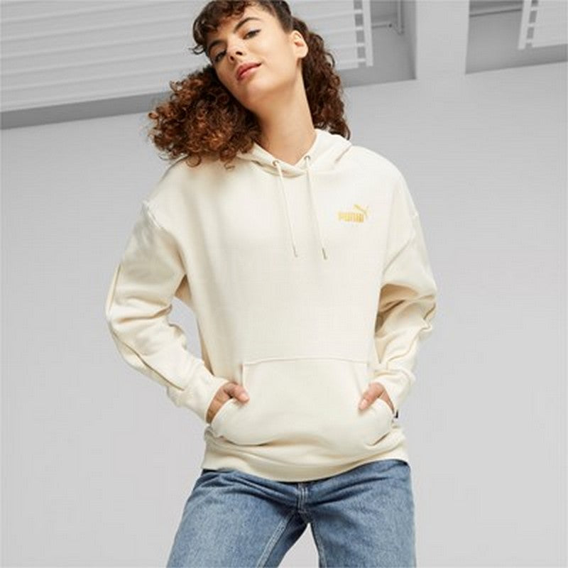 FELPA DONNA CAPPUCCIO GOLD PUMA 680019-87