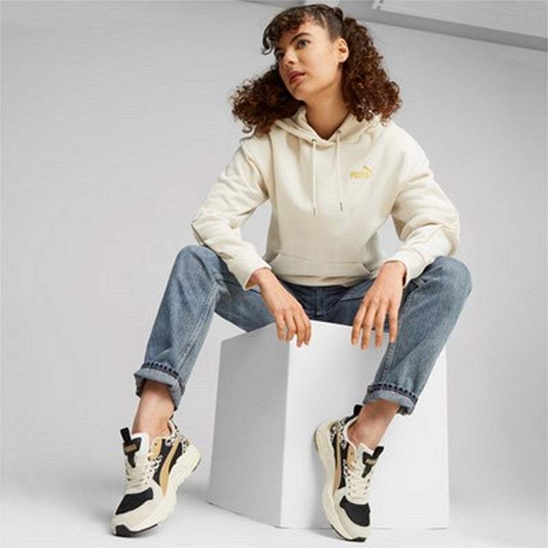FELPA DONNA CAPPUCCIO GOLD PUMA 680019-87