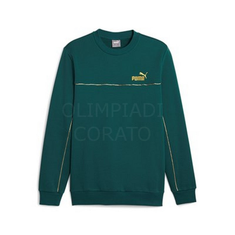 FELPA GIROCOLLO UOMO GOLD