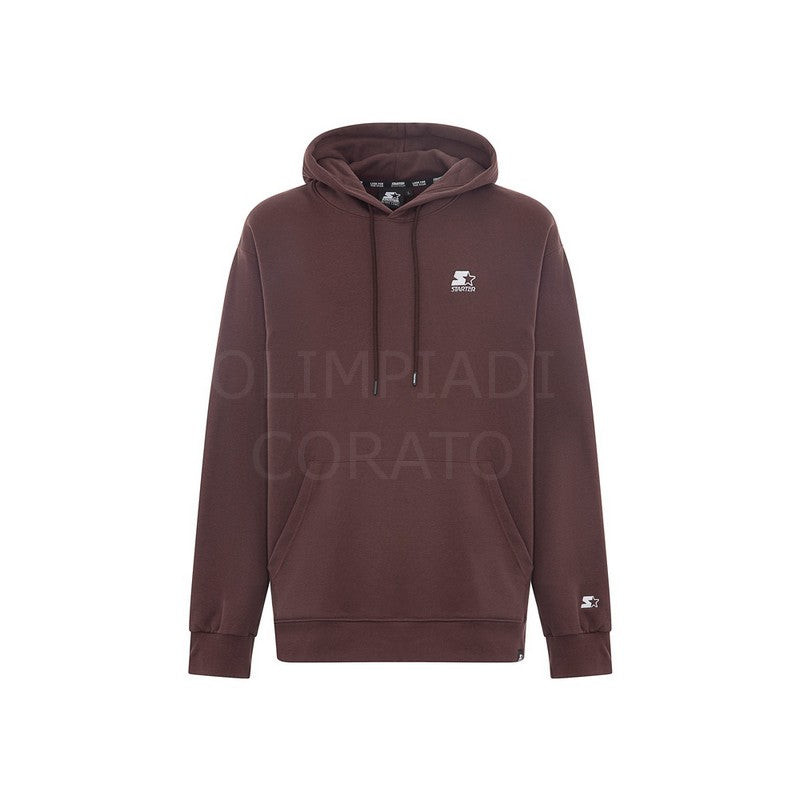 FELPA CAPPUCCIO UOMO STARTER 73822-MARRONE
