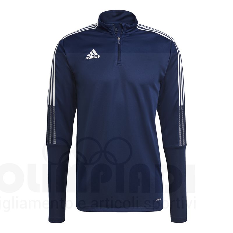 FELPA MEZZA ZIP TIRO21 TR TOP BLU