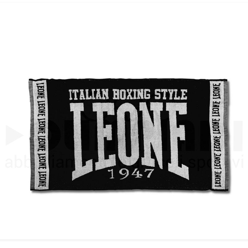 ASCIUGAMANO DA RING LEONE AC914-NERO