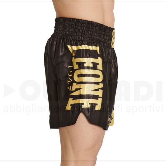 PANTALONCINO KICK-THAI DNA LEONE AB966-NERO