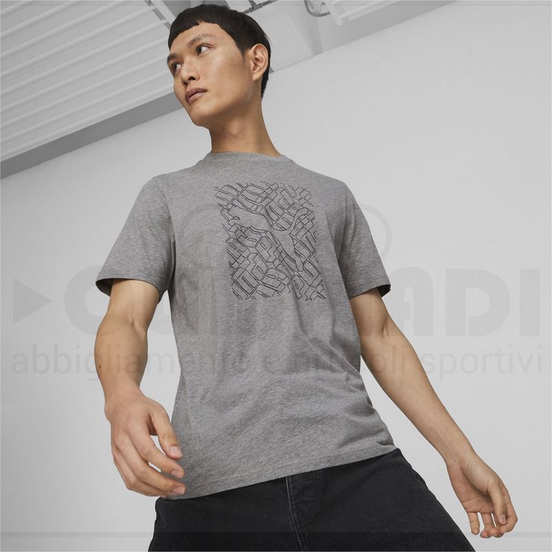 T SHIRT PUMA COTONE GRY