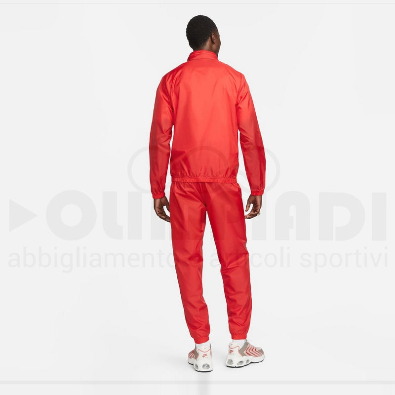 TUTA NIKE WOVEN ROSSO