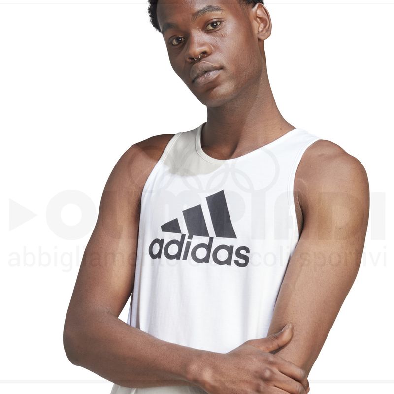 CANOTTA U BIANCO M BL TANK WHITE ADIDAS II3483