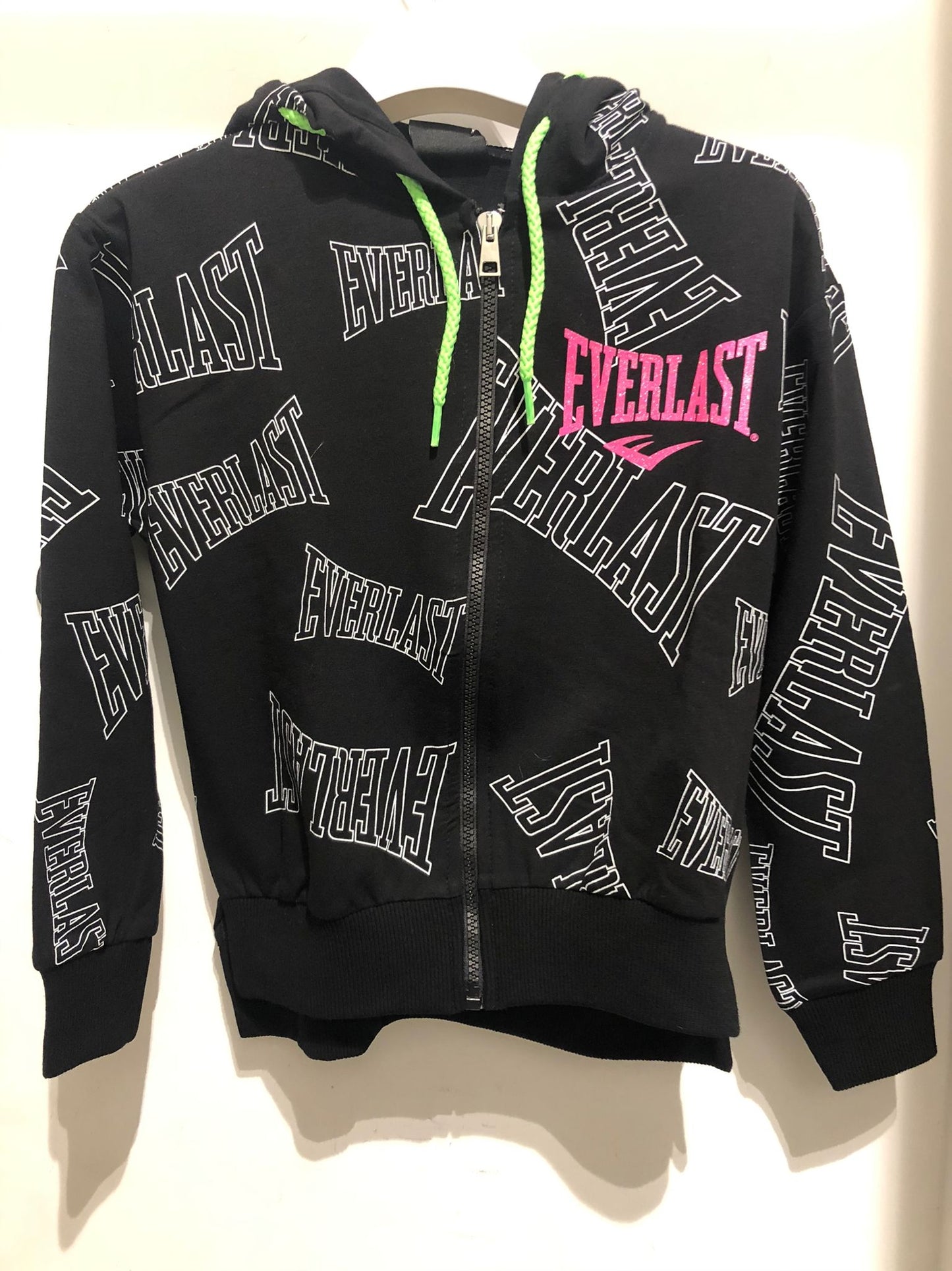FELPA ZIP C/C JR EVERLAST
