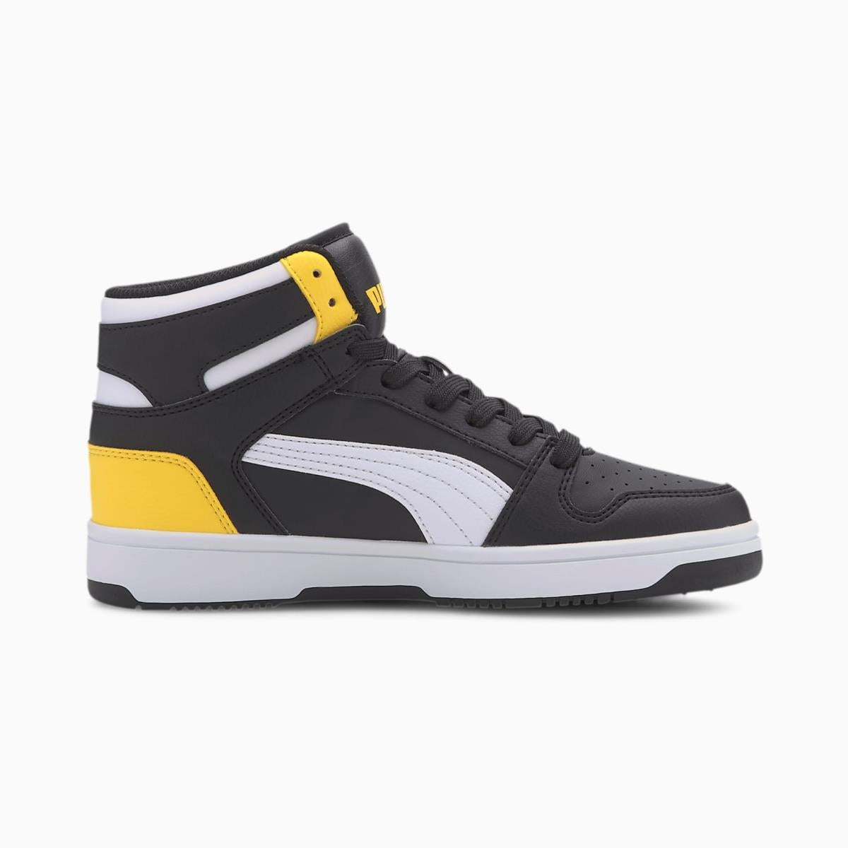 PUMA REBOUND LAYUP SL JR NERO GIALLO