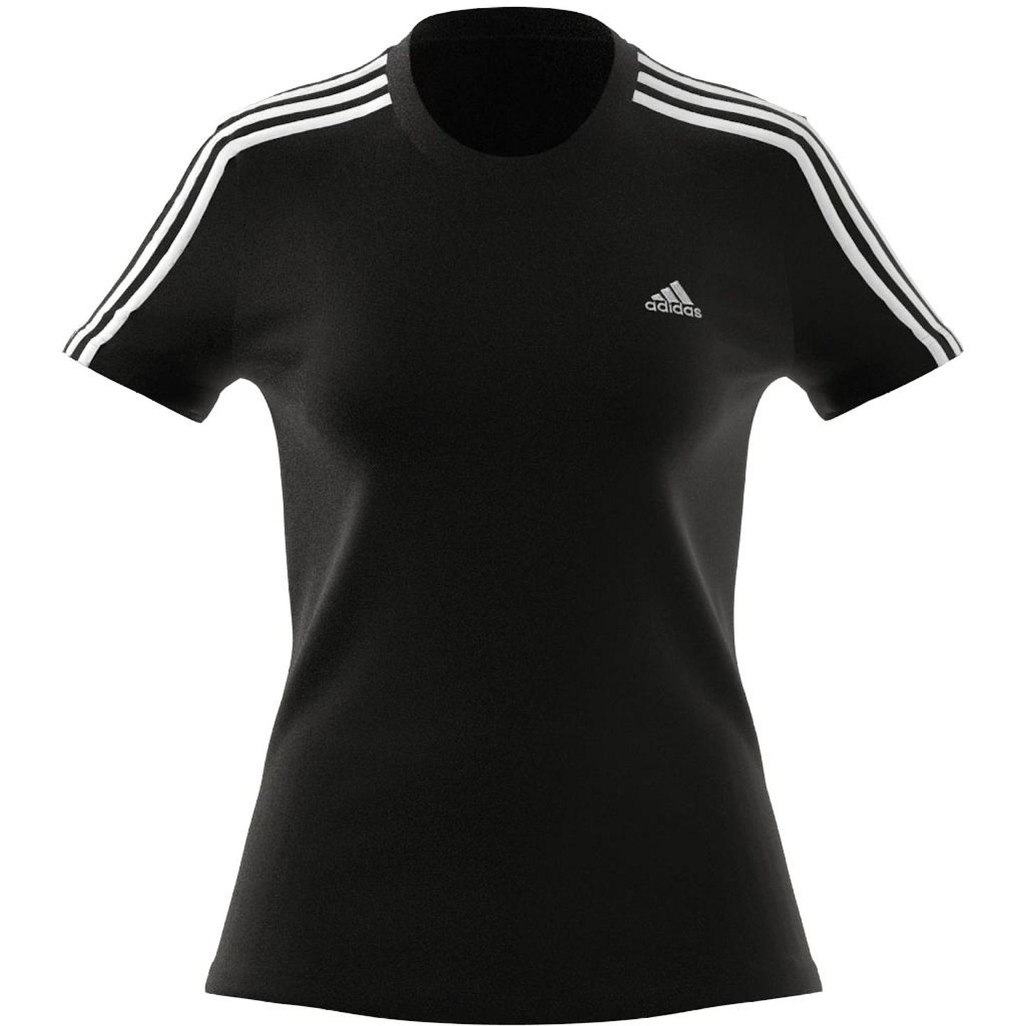 T SHIRT 3S ADIDAS W NERO
