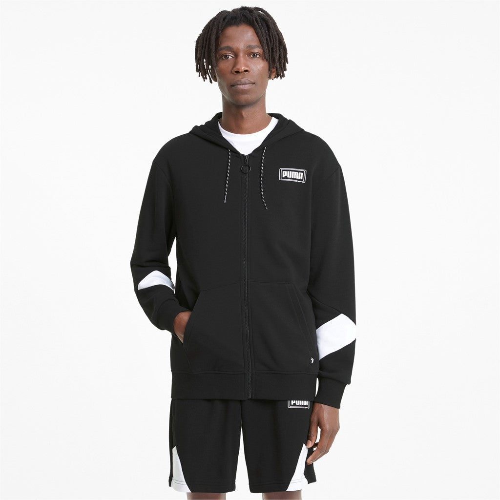 GIACCA ZIP CAPPUCCIO M PUMA