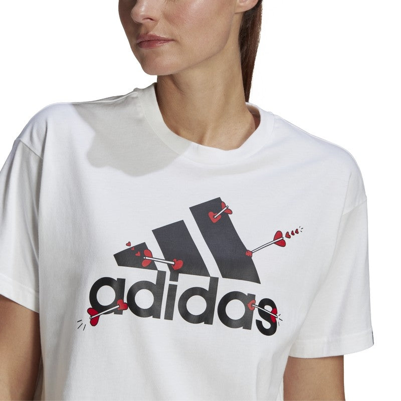 T SHIRT W VALENTINE G T ADIDAS