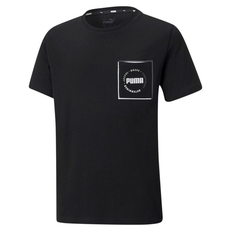 T SHIRT ALPHA POCKET PUMA JR