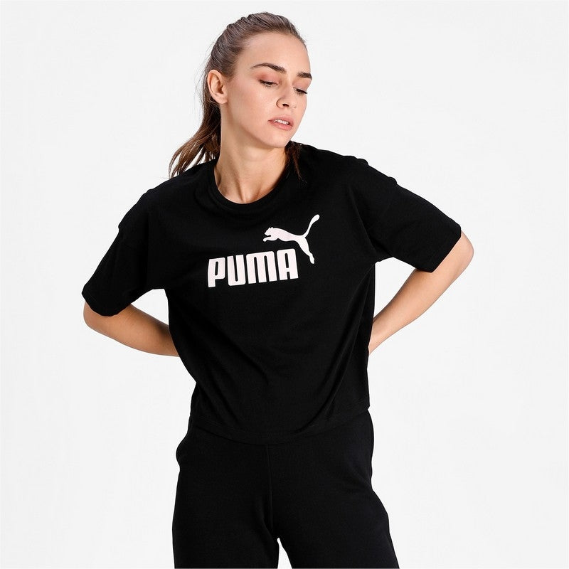 T SHIRT CROPPED LOGO PUMA W