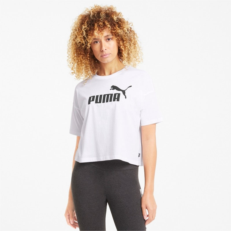 T SHIRT CROPPED LOGO PUMA W