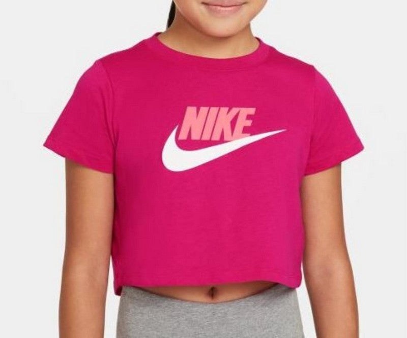 T SHIRT CROP FUTURA NIKE G JR