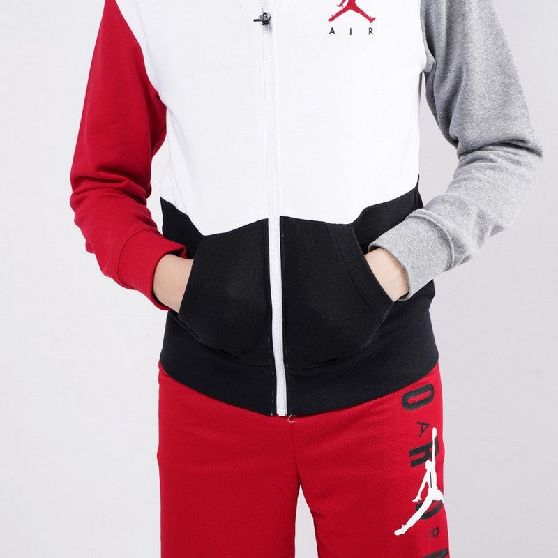 FELPA ZIP C/C JORDAN JR