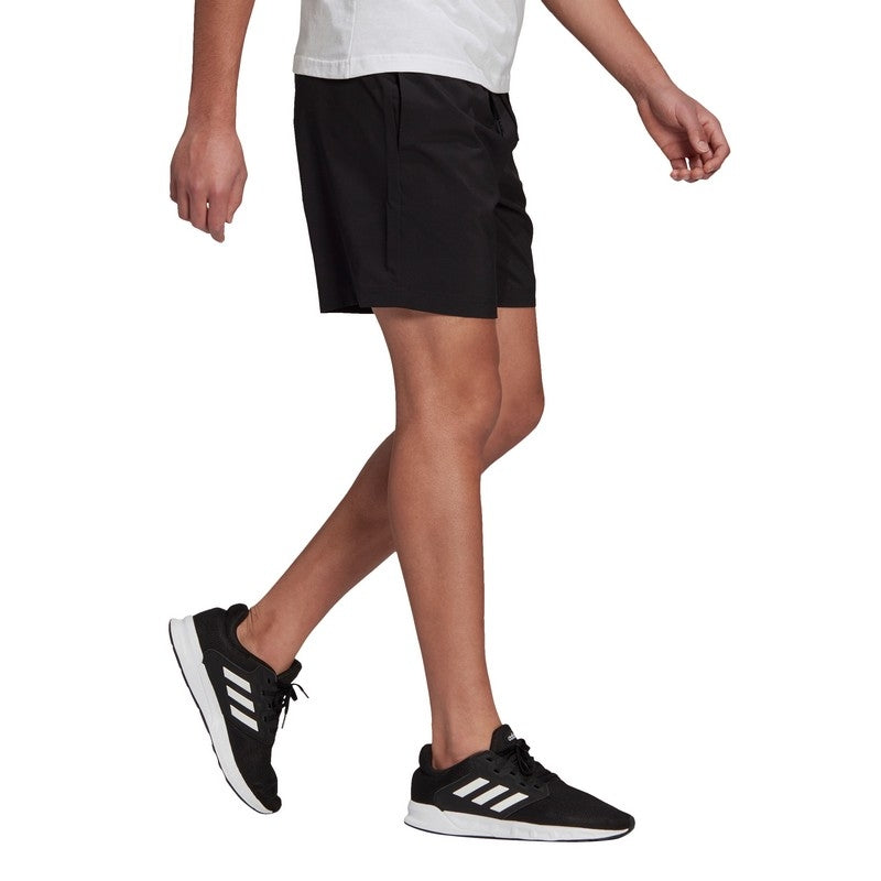 PANTALONCINO LIN ADIDAS U NERO