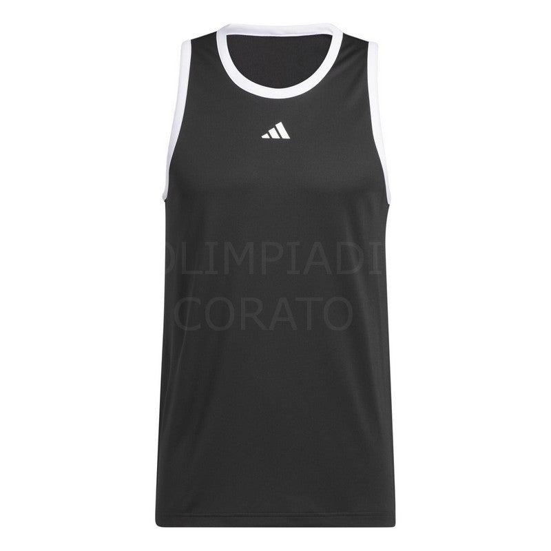 CANOTTA BLACK/WHITE ADIDAS IC2457