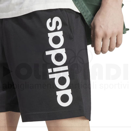 PANTALONCINO ADIDAS LIN SJ UOMO NERO