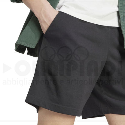 PANTALONCINO ADIDAS LIN SJ UOMO NERO