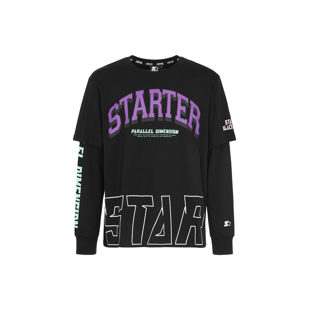 MAGLIA M/L STARTER 74227-NERO