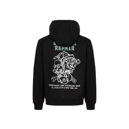 FELPA CAPPUCCIO STARTER 74171-NERO