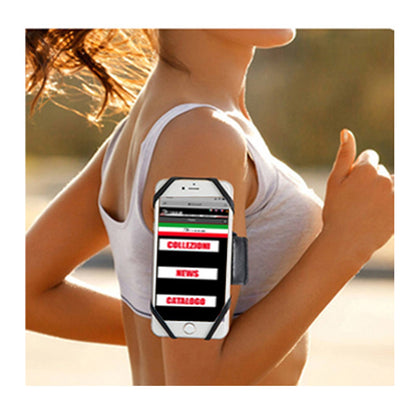 Porta smartphone 360 Running Bici 3 in 1 0257-NERO