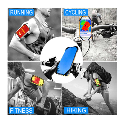 Porta smartphone 360 Running Bici 3 in 1 0257-NERO
