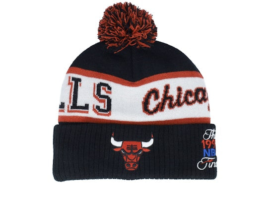 NBA BLOCK SWEEP POM KNIT HWC - CHICAGO BULLS