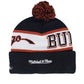 NBA BLOCK SWEEP POM KNIT HWC - CHICAGO BULLS