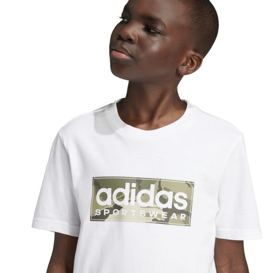 T SHIRT B CAMO LIN T WHITE ADIDAS IW1372