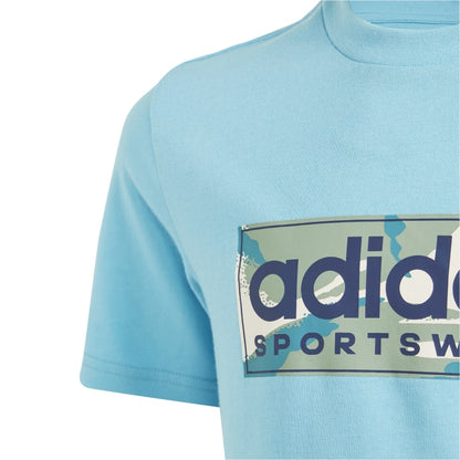 T SHIRT B CAMO LIN T LTAQU ADIDAS IX5235