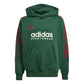 FELPA CAPPUCCIO J NP HOODIE DRKGRN ADIDAS IY6384