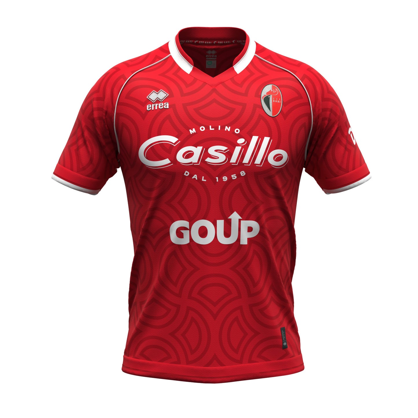 MAGLIA 2 BARI-ROSSO UFFICIALE ORIGINALE