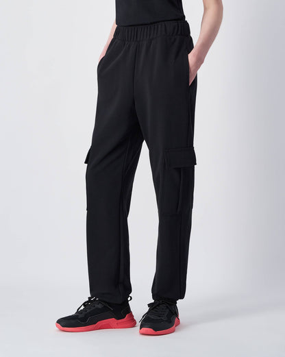 Pantaloni Cargo Donna Champion - 117791 Neri | Polsini Elasticizzati