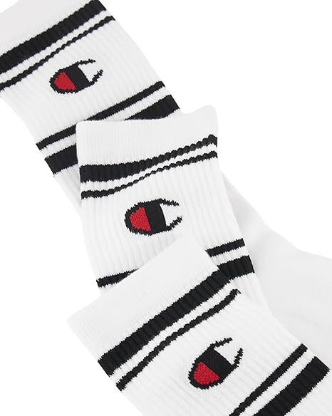 3pk Crew Socks CHAMPION U20081-WW001