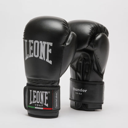 GUANTI BOXE THUNDER LEONE GN383-NERO