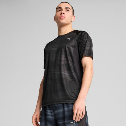 M RUN VELOCITY AOP TEE (POLY) PUMA 526599-01