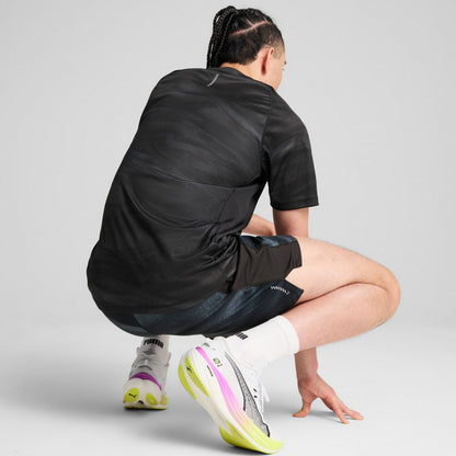 M RUN VELOCITY AOP TEE (POLY) PUMA 526599-01